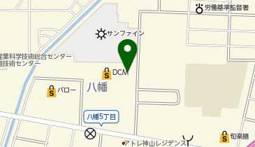 カネスエ 一宮八幡店の地図画像