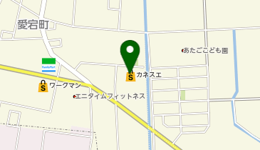 カネスエ 津島愛宕店の地図画像