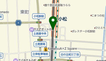 UNI COFFEE ROASTERY 石川小松の地図画像