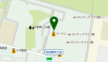 アルペンクイックフィットネス 砂田橋の地図画像