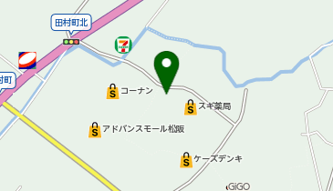 アルペンクイックフィットネス アドバンスモール松阪の地図画像