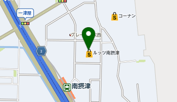 アルペンクイックフィットネス ルッツ南摂津の地図画像