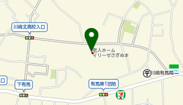 イリーゼさぎぬまの地図画像