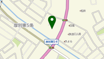 イリーゼ厚別の地図画像