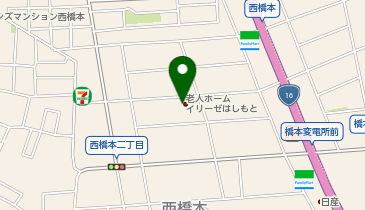 イリーゼはしもとの地図画像