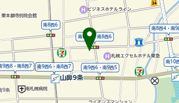 イリーゼ札幌中島公園の地図画像