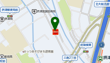カーチェンジA1 摂津ssショップの地図画像