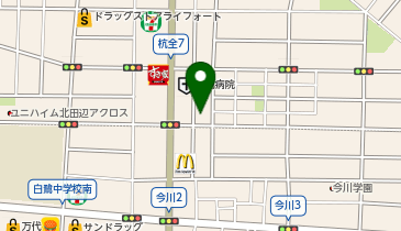 カーチェンジA1 東住吉店の地図画像