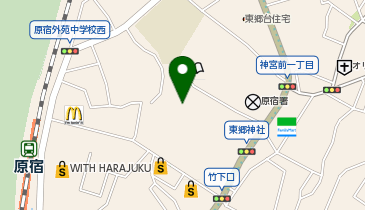 カワイ音楽教室 東郷幼稚園の地図画像