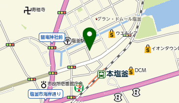 カワイ音楽教室 塩釜の地図画像