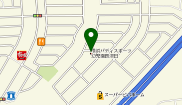 カワイ音楽教室 バディスポーツ幼児園長津田の地図画像