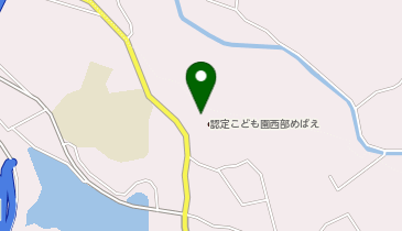 カワイ音楽教室 認定こども園 西部めばえの地図画像