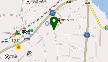 カワイ音楽教室 宇治駅前の地図画像