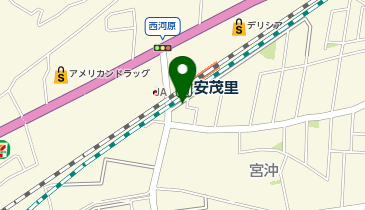 カワイ音楽教室 安茂里の地図画像