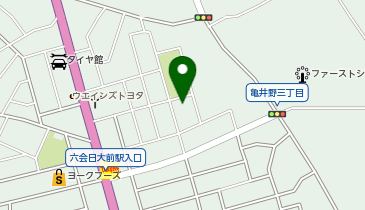 カワイ音楽教室 亀井野保育園の地図画像