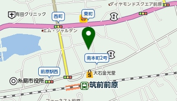 カワイ音楽教室 前原の地図画像
