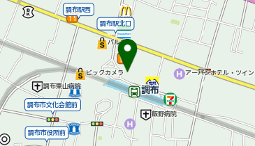 カワイ音楽教室 調布センターの地図画像