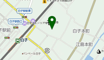 カワイ音楽教室 白子ひかりの地図画像
