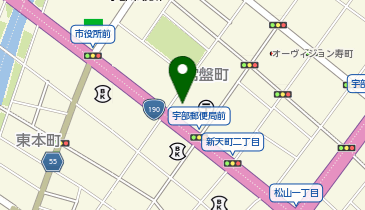 カワイ音楽教室 宇部の地図画像
