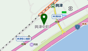 カワイ音楽教室 興津駅前の地図画像