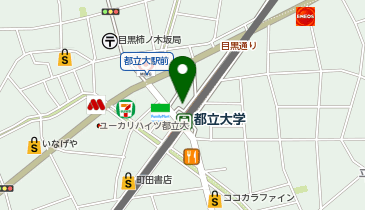 カワイ音楽教室 都立大学センターの地図画像