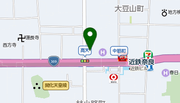 カワイ音楽教室 奈良駅前の地図画像