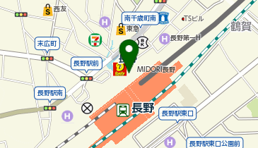 カワイ音楽教室 長野ステーションセンターの地図画像