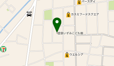 カワイ音楽教室 愛泉いずみこども園の地図画像
