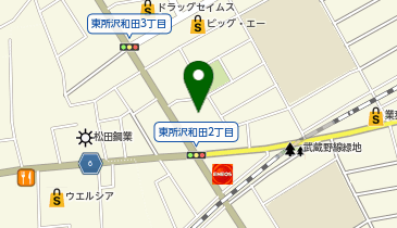 カワイ音楽教室 東所沢和田の地図画像