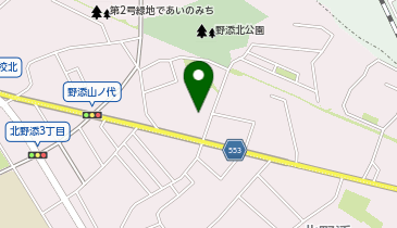 カワイ音楽教室 野添の地図画像