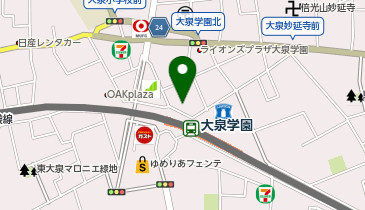カワイ音楽教室 大泉センターの地図画像