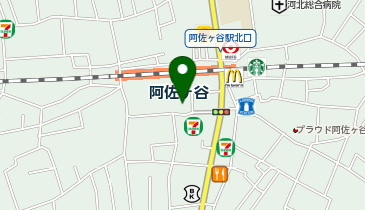 カワイ音楽教室 阿佐ケ谷センターの地図画像