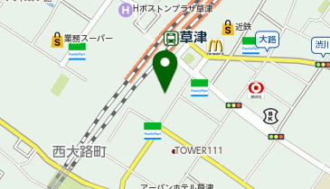 カワイ音楽教室 草津センターの地図画像