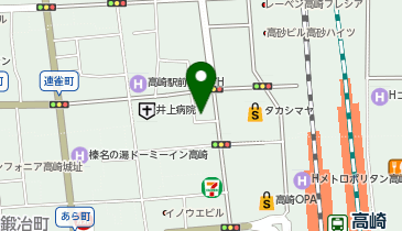 カワイ音楽教室 高崎センターの地図画像