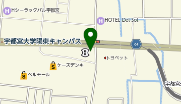 カワイ音楽教室 宇都宮東センターの地図画像