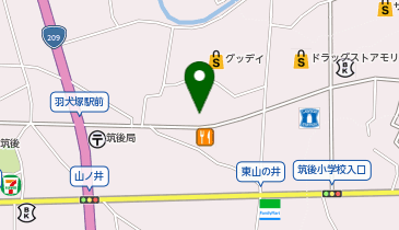 カワイ音楽教室 サニーちくごの地図画像