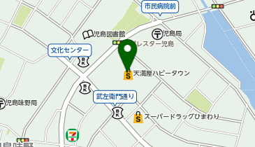 カワイ音楽教室 天満屋カルチャー児島の地図画像