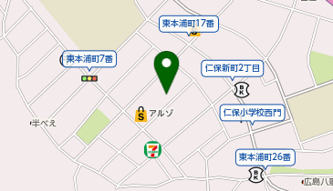 カワイ音楽教室 本浦幼稚園の地図画像