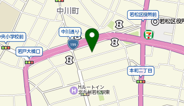 カワイ音楽教室 若松の地図画像