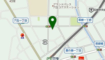 カワイ音楽教室 穴生幼稚園の地図画像