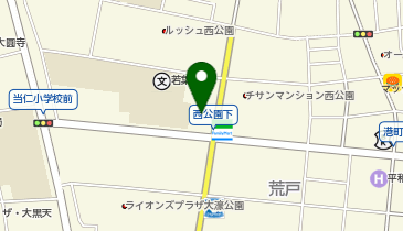 カワイ音楽教室 西公園の地図画像