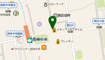 カワイ音楽教室 イオンカルチャー西神の地図画像