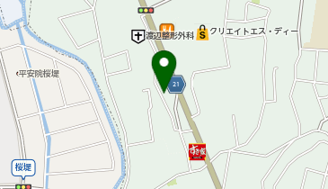 カワイ音楽教室 萩の地図画像