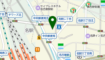 カワイ音楽教室 ミュージックスクール名駅の地図画像