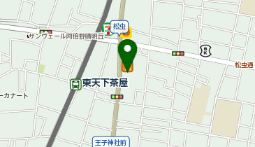 カワイ音楽教室 松虫幼稚園の地図画像