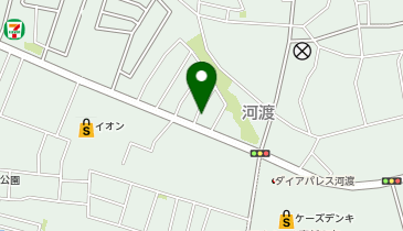カワイ音楽教室 河渡の地図画像