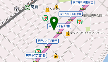 カワイ音楽教室 庚午の地図画像