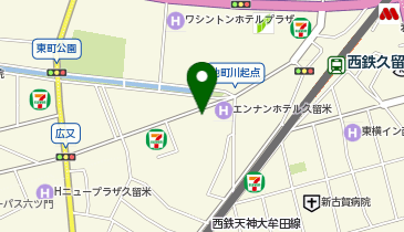 カワイ音楽教室 久留米センターの地図画像