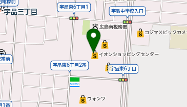 カワイ音楽教室 イオン宇品の地図画像