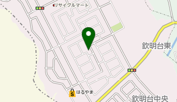 カワイ音楽教室 欽明台中央集会所の地図画像